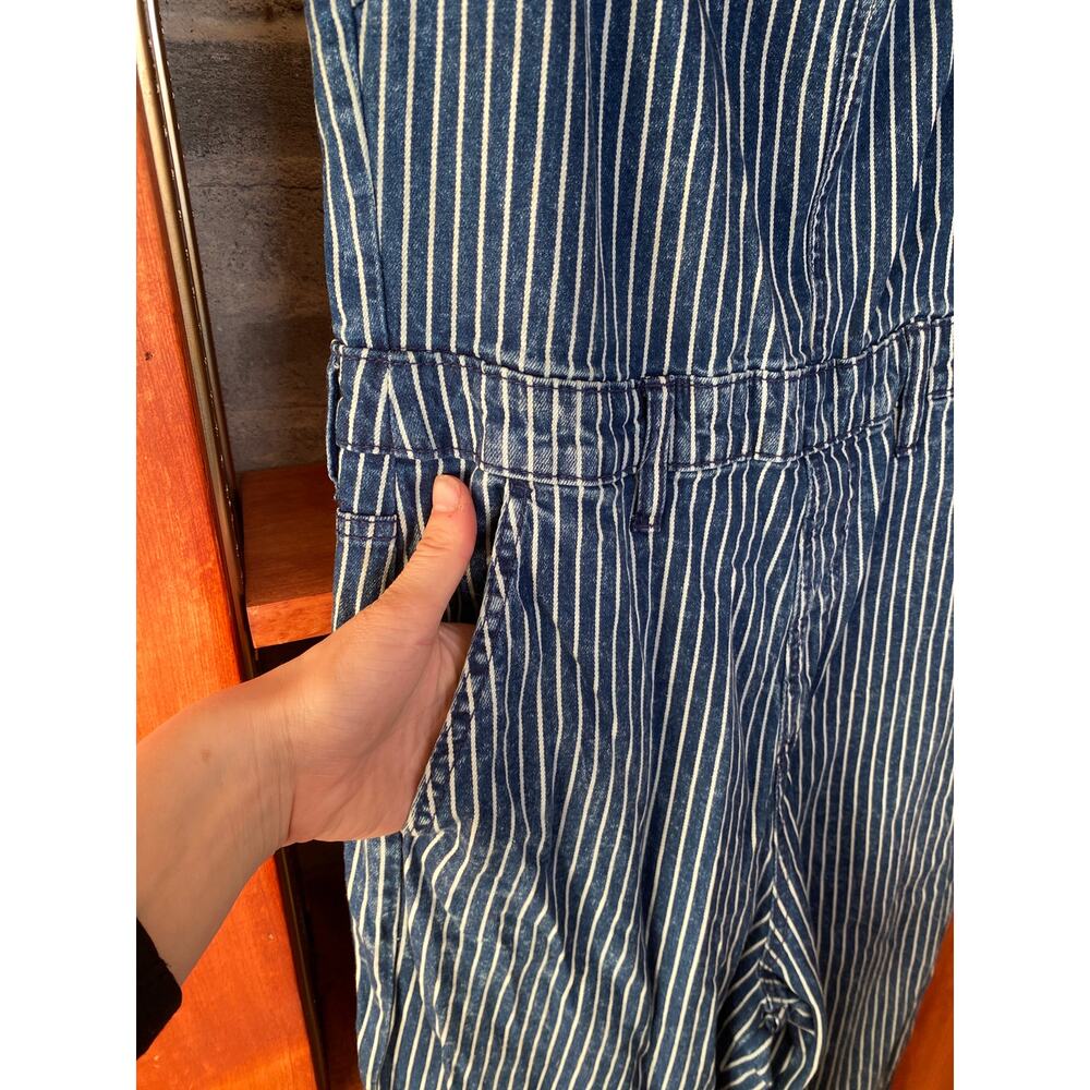 Train Conductor Universal Thread Navy Striped Ove… - image 6